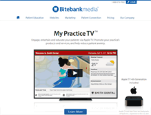 Tablet Screenshot of bitebankmedia.com